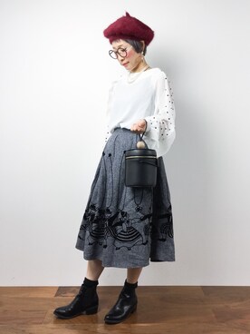 ひいこさん（レディース・154cm）の秋コーディネート
