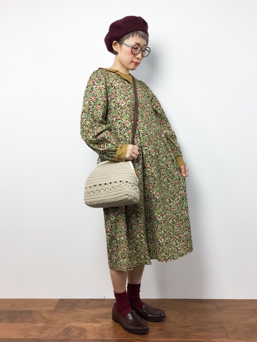 ひいこ Zozotown Merlotのワンピースを使ったコーディネート Wear