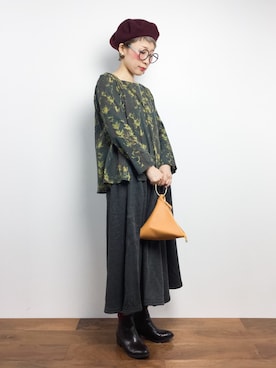 ひいこさん（レディース・154cm）の秋コーディネート