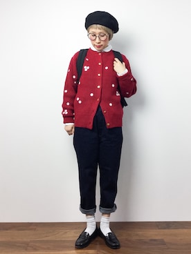 ひいこさん（レディース・154cm）の秋コーディネート