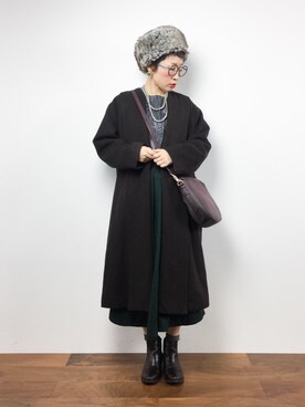 ひいこさん（レディース・154cm）の秋コーディネート