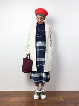 ひいこさん（レディース・154cm）の秋コーディネート