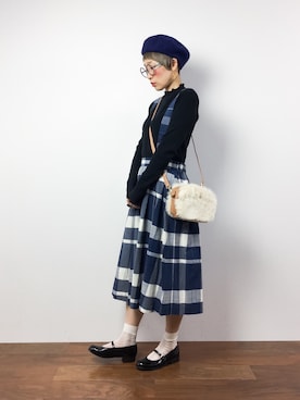 ひいこさん（レディース・154cm）の秋コーディネート