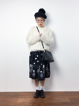 ひいこさん（レディース・154cm）の冬コーディネート