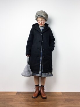 ひいこさん（レディース・154cm）の冬コーディネート