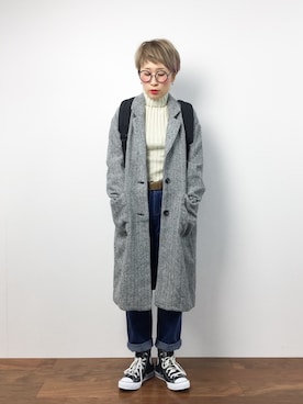 ひいこさん（レディース・154cm）の冬コーディネート