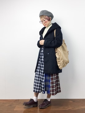 ひいこさん（レディース・154cm）の冬コーディネート