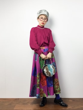 ひいこさん(レディース・154cm)の冬コーディネート