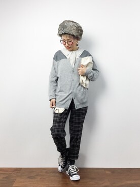 ひいこさん（レディース・154cm）の冬コーディネート