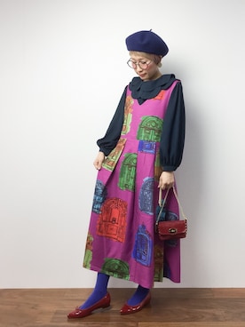 ひいこさん(レディース・154cm)の冬コーディネート