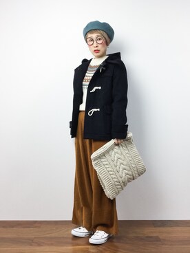 ひいこさん（レディース・154cm）の冬コーディネート