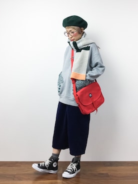 ひいこさん（レディース・154cm）の冬コーディネート