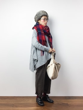 ひいこさん(レディース・154cm)の冬コーディネート