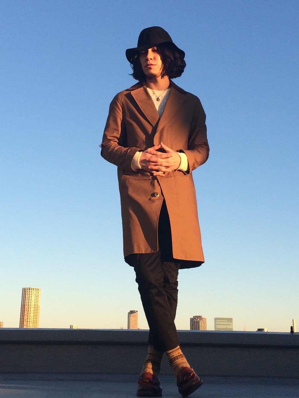 varde77 チェスターコート あにも｜Varde77のチェスターコートを使ったコーディネート - WEAR