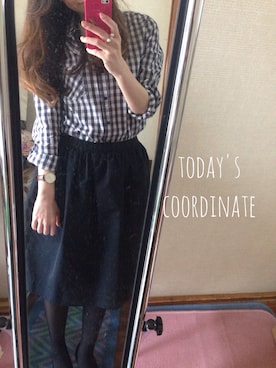 「Daniel Wellington」｜rin♥︎さん（レディース・160cm）の春コーディネート