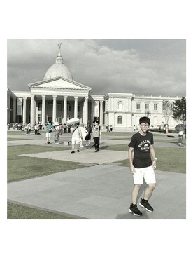 「roots（ルーツ）のアイテム」を使った、Eddieさん（メンズ・168cm）の秋コーディネート