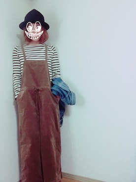 「ハットコーデ」｜☻オリコサン☻さん（レディース・155cm）の秋コーディネート