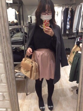 ふみりんさん（レディース・153cm）の冬コーディネート