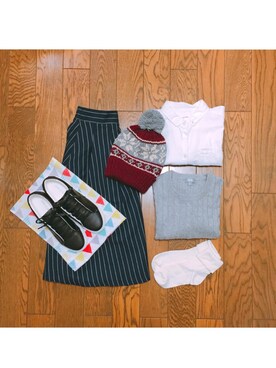 さーさんさん（レディース・158cm）の秋コーディネート