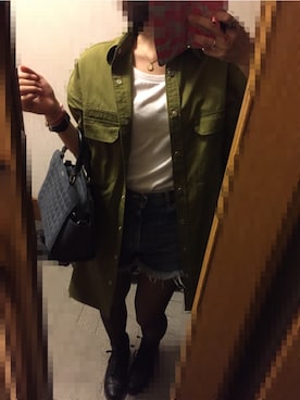 「半袖解禁」｜Juriさん（レディース・151cm）の春コーディネート
