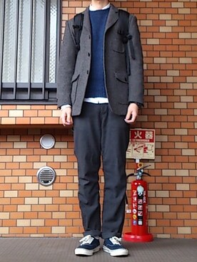 マズローさん（メンズ・178cm）の冬コーディネート