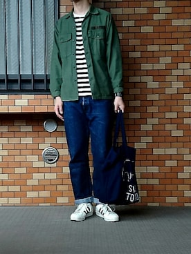 マズローさん（メンズ・178cm）の春コーディネート