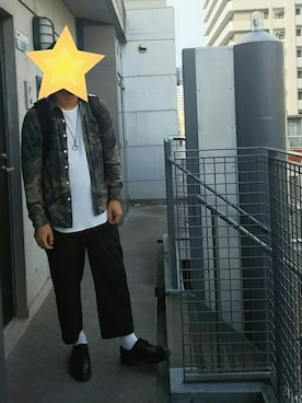 「URBANRESEARCH」｜「アイテム（スラックス）」を使った、のりすぅさん（メンズ・172cm）の秋コーディネート