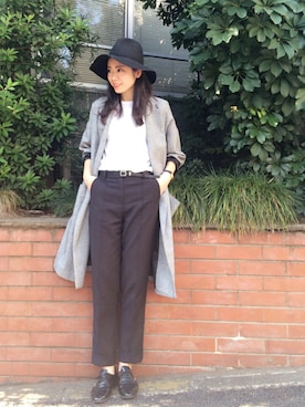 「Garden of Eden（ガーデンオブエデン）のアイテム」を使った、KAORIさん（レディース・163cm）の秋コーディネート