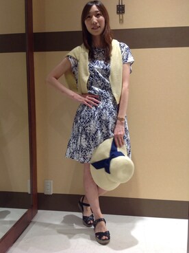 「Blog」｜めぐさん（レディース・157cm）の夏コーディネート
