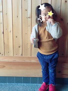 FYRさん（キッズ・110cm）の秋コーディネート