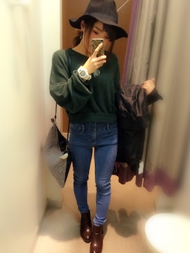 おちびさん（レディース・146cm）の秋コーディネート