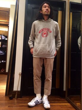 おおかわともひろさん（メンズ・169cm）の冬コーディネート