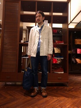 「kempel」｜おおかわともひろさん（メンズ・169cm）の冬コーディネート