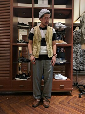 おおかわともひろさん（メンズ・169cm）の夏コーディネート