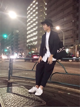 「中目黒」｜U.J.Sさん（メンズ・175cm・20代）の秋コーディネート
