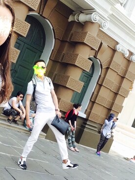 岸柳林生さんのコーディネート