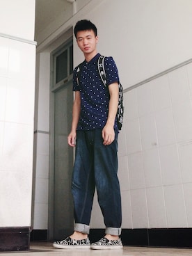 詹孟Xさん(メンズ・170cm)の夏コーディネート