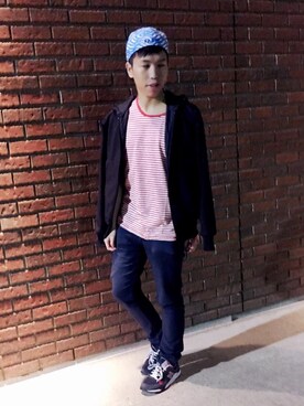 「ZARA BASIC（ザラベーシック）のアイテム」を使った、LARSさん（メンズ・170cm）の秋コーディネート