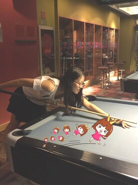 「ONLY（オンリー）のアイテム（スカート）」を使った、高无艳さん（レディース・169cm）の夏コーディネート