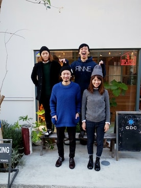 「shop」｜GDCTOKYOさん（メンズ・170cm）の秋コーディネート