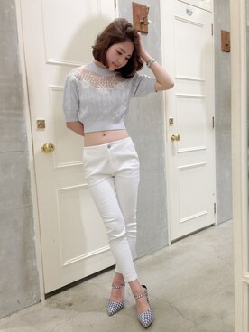 anna kuwayamaさん（レディース・156cm）の春コーディネート