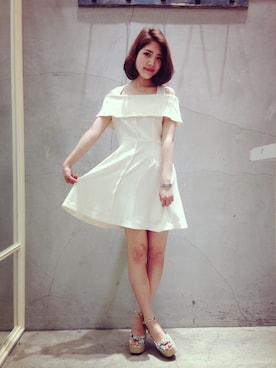 anna kuwayamaさん(レディース・156cm)の春コーディネート