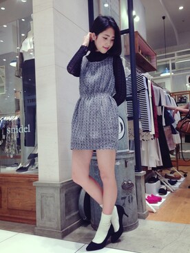 anna kuwayamaさん（レディース・156cm）の秋コーディネート