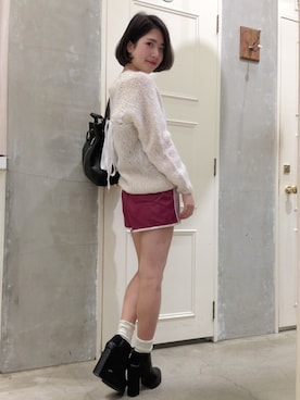 anna kuwayamaさん（レディース・156cm）の秋コーディネート