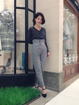 「チドリ」｜anna kuwayamaさん（レディース・156cm）の秋コーディネート