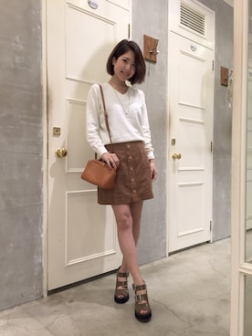 anna kuwayamaさん（レディース・156cm）の夏コーディネート