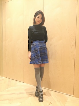 「snidel」｜anna kuwayamaさん（レディース・156cm）の秋コーディネート