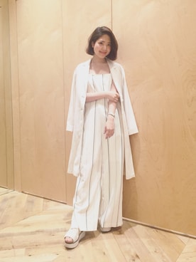 「snidel」｜anna kuwayamaさん（レディース・156cm）の春コーディネート
