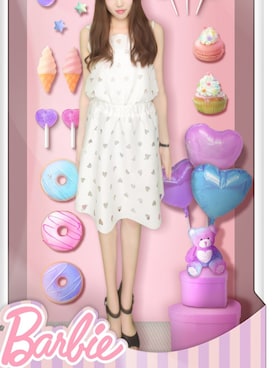 「ISBIT（アイズビット）のアイテム（トップス）」を使った、あこさん（レディース・163cm）の夏コーディネート