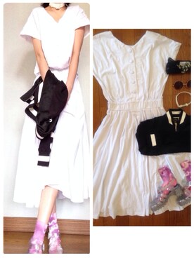 さくらさん（レディース・159cm）の春コーディネート